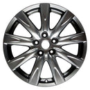 2013 infiniti g37 wheel 18 black hyper aluminum 5 lug w73751bh 4