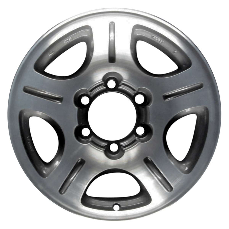 1997 lexus lx450 wheel 16 machined charcoal aluminum 6 lug w74143mc 2