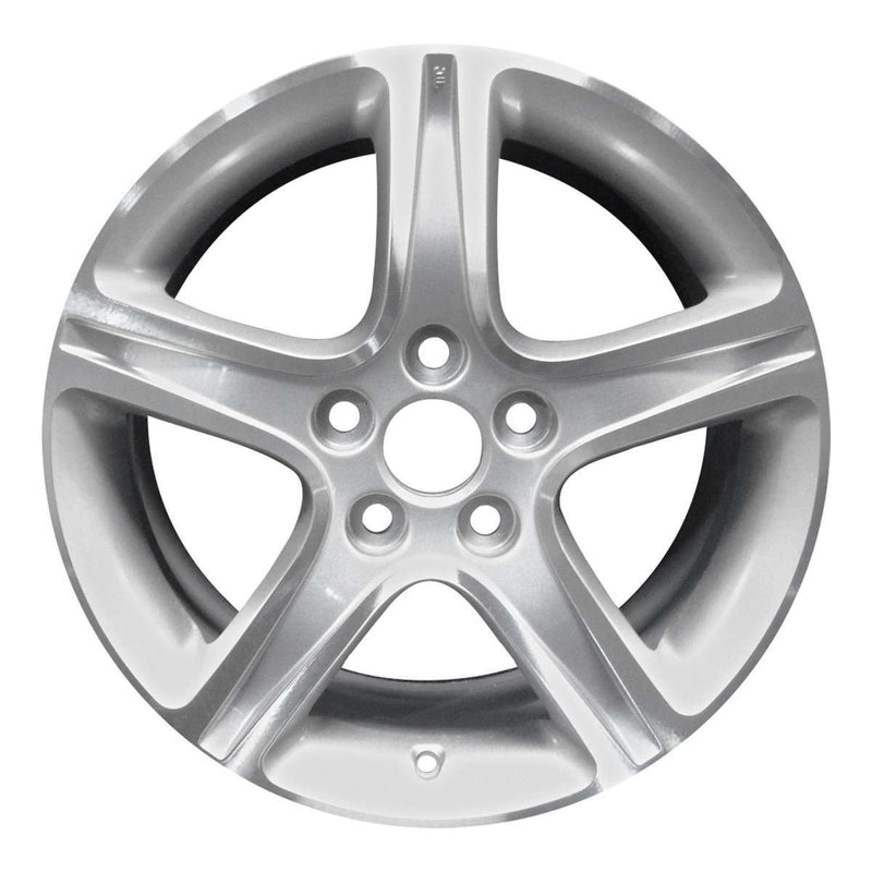 2004 lexus is300 wheel 17 machined silver aluminum 5 lug rw74157ms 5