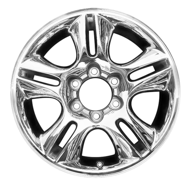 2006 lexus gx470 wheel 17 light pvd chrome aluminum 6 lug w74167lpvd 5