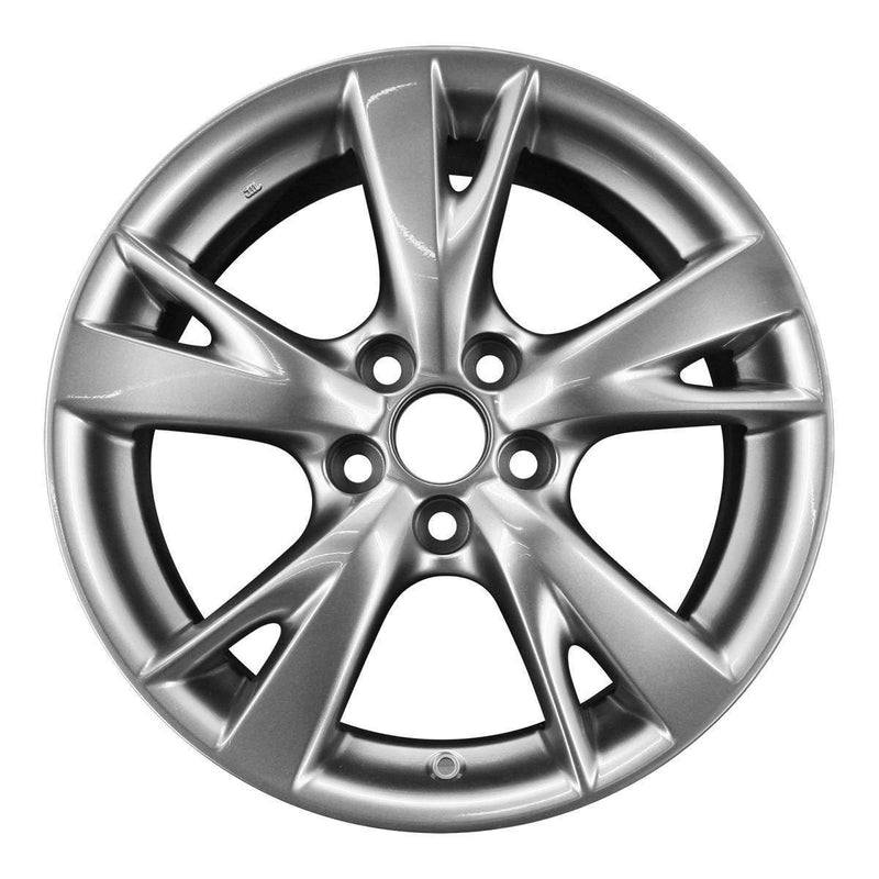 2010 lexus is250 wheel 18 hyper aluminum 5 lug rw74217h 4