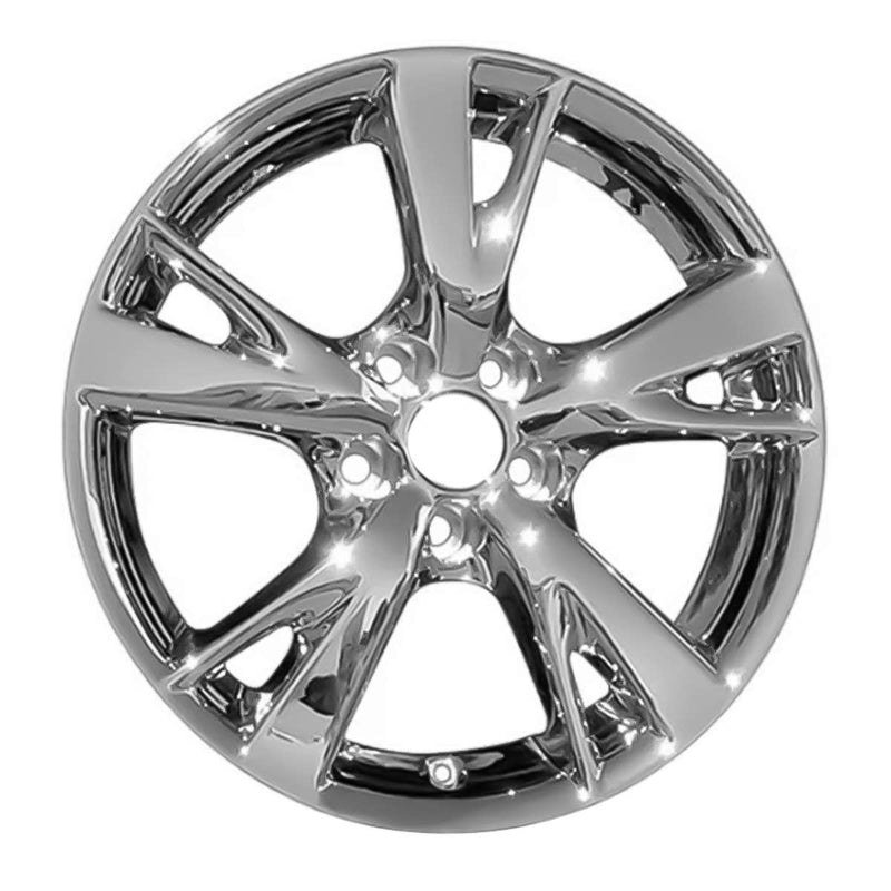 2009 lexus is250 wheel 18 light pvd chrome aluminum 5 lug rw74217lpvd 3