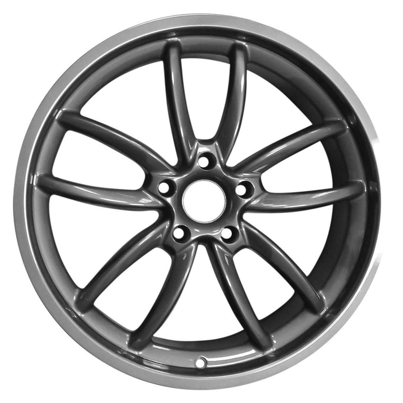 2010 lexus is350 wheel 19 charcoal aluminum 5 lug w74235c 5