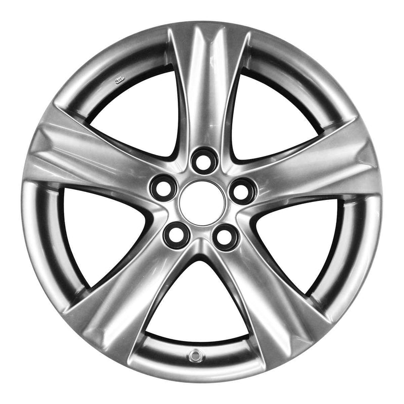 2012 lexus is250 wheel 18 hyper aluminum 5 lug rw74238h 5