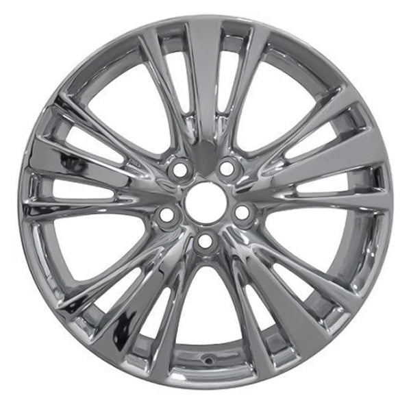 2014 lexus rx450h wheel 19 light pvd chrome aluminum 5 lug rw74254lpvd 6