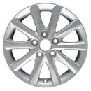 2012 lexus ct200h wheel 16 silver aluminum 5 lug w74258s 2