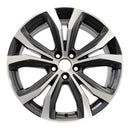 2017 lexus rx350 wheel 20 machined charcoal aluminum 5 lug rw74338mc 3