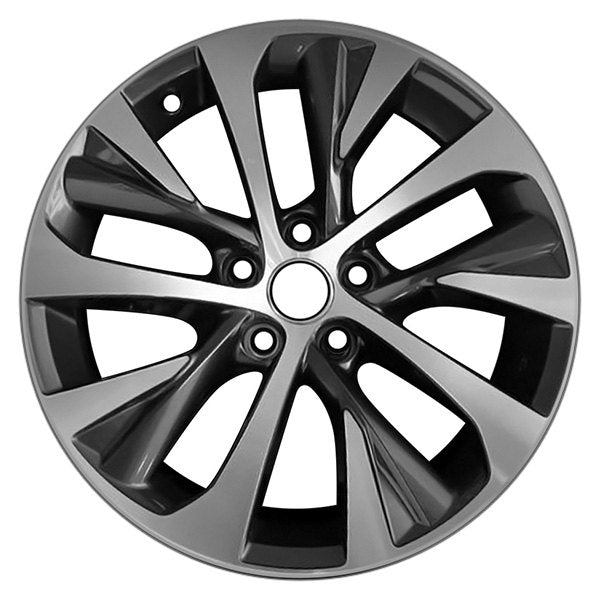 2021 lexus rx350 wheel 18 machined charcoal aluminum 5 lug w74392mc 2