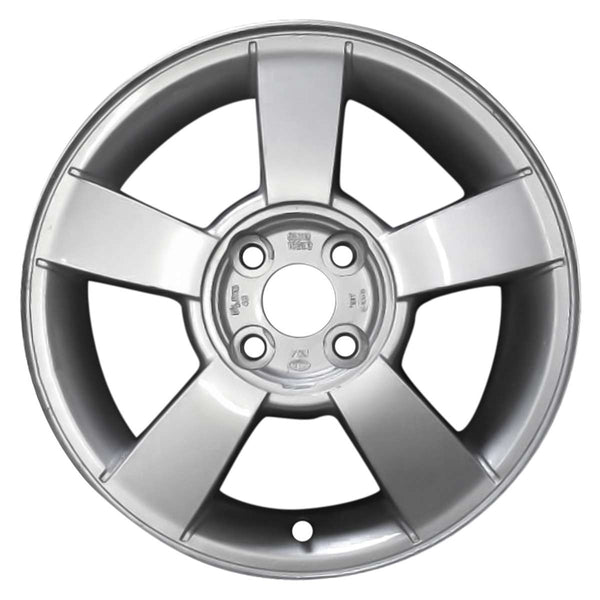 2006 kia rio wheel 15 silver aluminum 4 lug w74580s 1