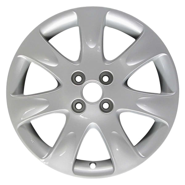 2009 kia rio wheel 16 silver aluminum 4 lug w74605s 3