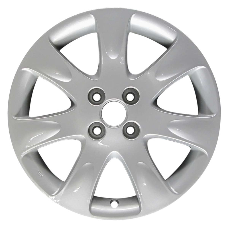 2011 kia rio wheel 16 silver aluminum 4 lug w74605s 5