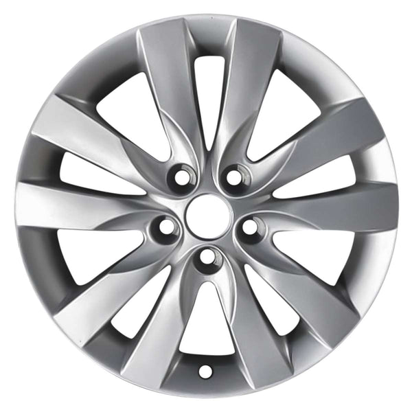 2012 kia forte wheel 17 silver aluminum 5 lug w74647as 3