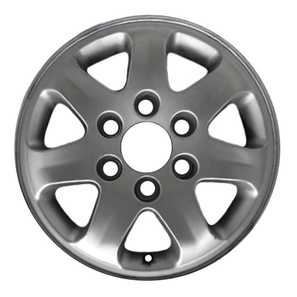 2007 kia sedona wheel 16 silver aluminum 6 lug w74670s 2