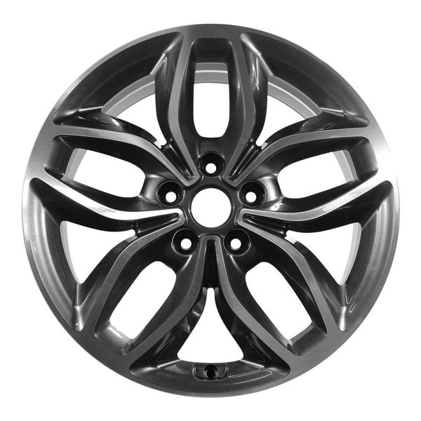 2016 kia forte wheel 18 machined charcoal aluminum 5 lug w74701mc 3