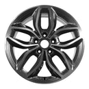 2014 kia forte wheel 18 machined charcoal aluminum 5 lug w74701mc 1