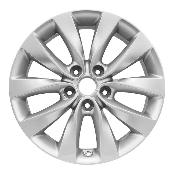 2016 kia optima wheel 17 silver aluminum 5 lug rw74731s 1