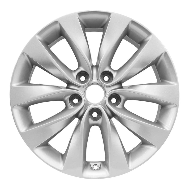 2016 kia optima wheel 17 silver aluminum 5 lug rw74731s 1