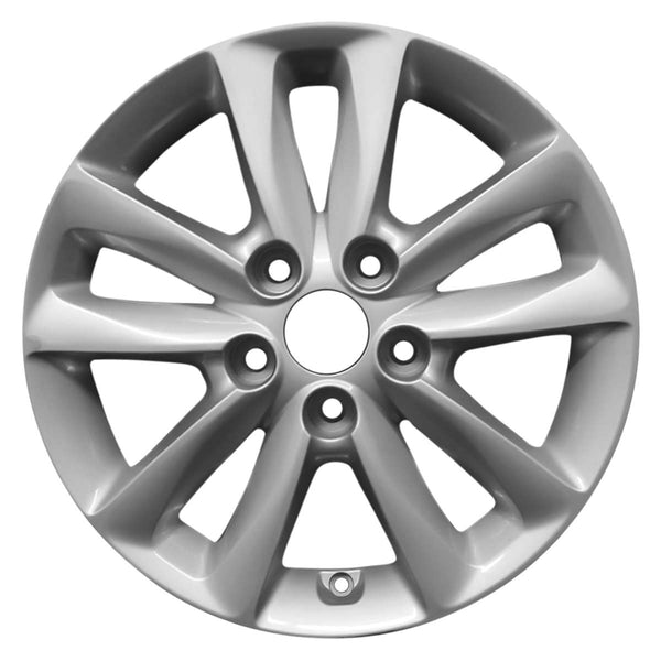 2017 kia forte wheel 16 silver aluminum 5 lug w74743s 1