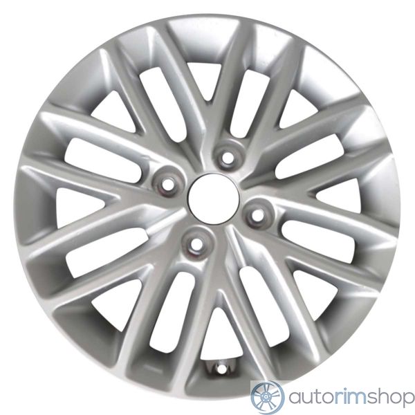 2019 kia rio wheel 15 silver aluminum 4 lug w74776s 2