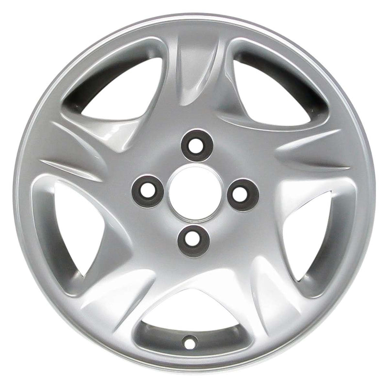 1999 daewoo nubira wheel 14 silver aluminum 4 lug w75133s 1