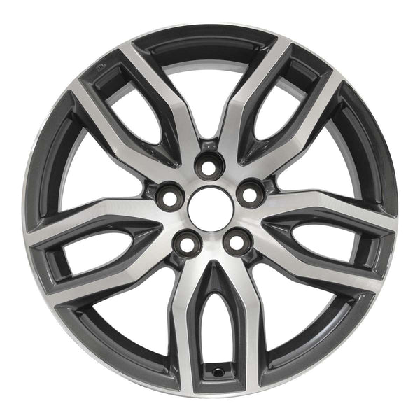 2014 scion tc wheel 18 machined charcoal aluminum 5 lug rw75160mc 1