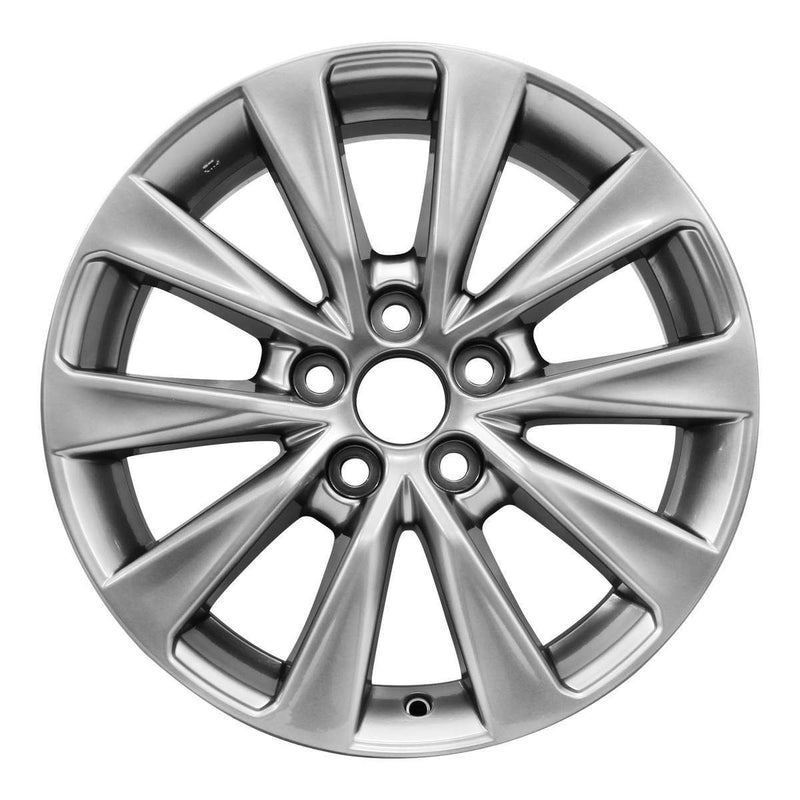 2016 toyota camry wheel 17 hyper aluminum 5 lug rw75170h 2