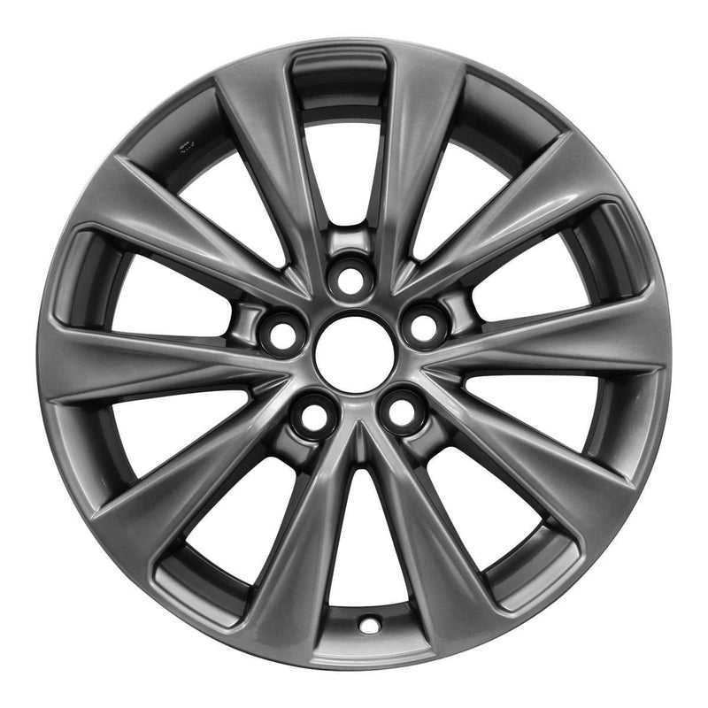 2015 toyota camry wheel 17 dark hyper aluminum 5 lug w75170dh 1