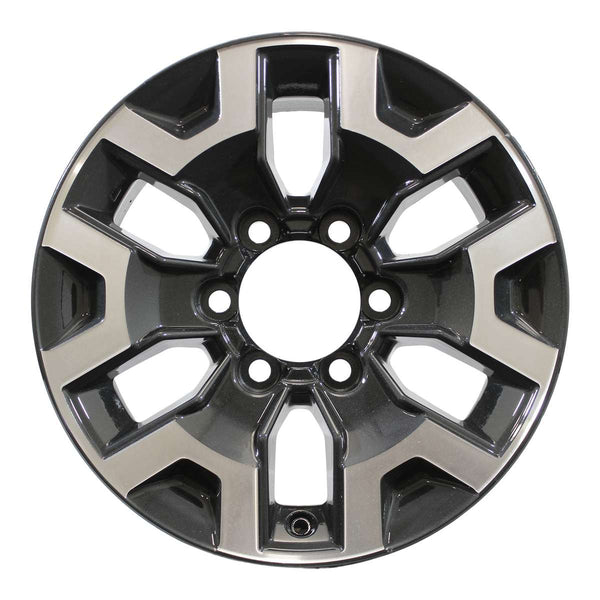 2019 toyota tacoma wheel 16 machined charcoal aluminum 6 lug rw75189mc 4