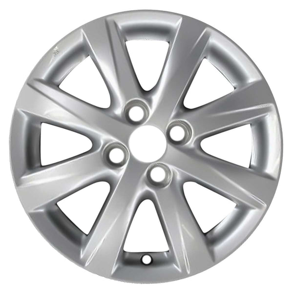 2016 toyota prius wheel 15 silver aluminum 4 lug w75216s 1