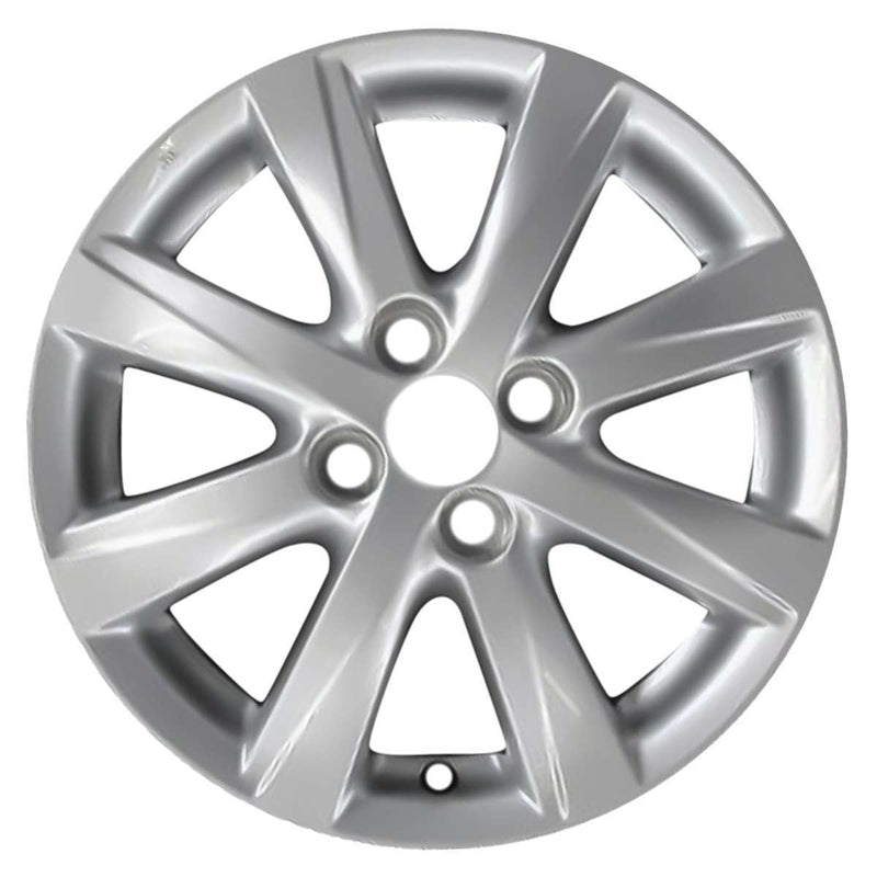 2017 toyota prius wheel 15 silver aluminum 4 lug w75216s 2