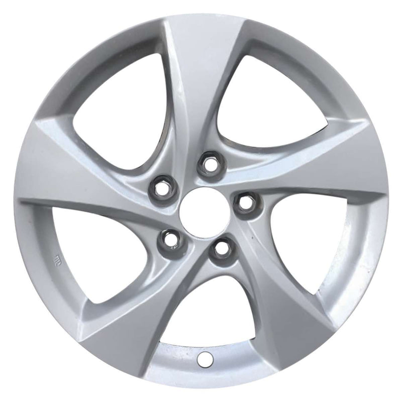 2019 toyota c hr wheel 17 silver aluminum 5 lug w75223s 2