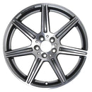 2014 mercedes sls wheel 19 machined charcoal aluminum 5 lug w85192mc 4