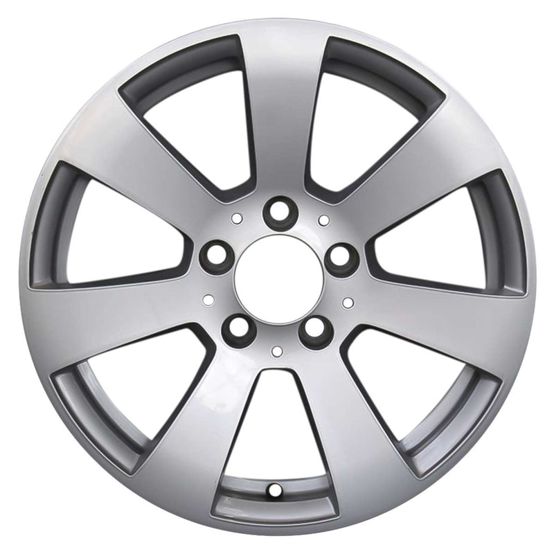 2008 mercedes c230 wheel 16 silver aluminum 5 lug w85200s 3