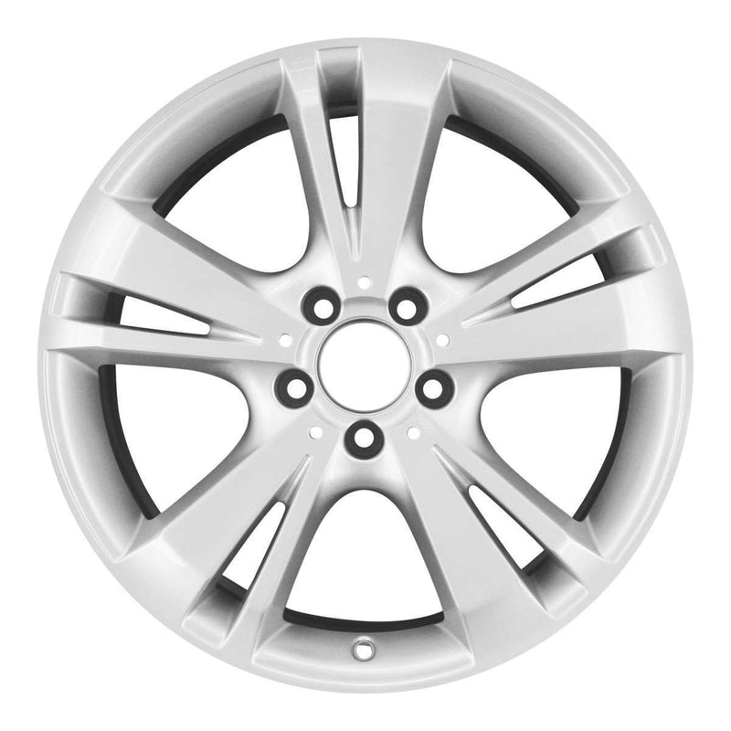 2010 mercedes e350 wheel 18 silver aluminum 5 lug rw85258s 4