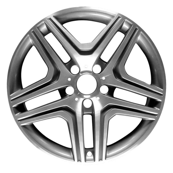 2014 mercedes g63 wheel 20 machined charcoal aluminum 5 lug w85326mc 4