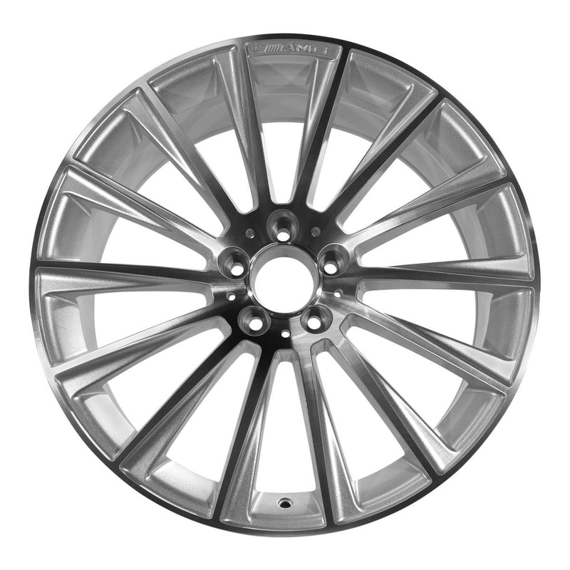 2017 Mercedes S550 Wheel 20" Machined Silver Aluminum 5 Lug W85355MS-19