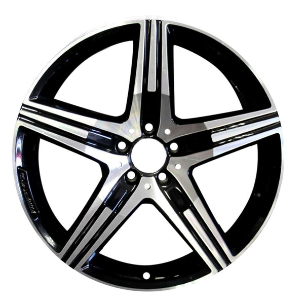 2014 Mercedes S63 Wheel 20" Gloss Black Aluminum 5 Lug W85356MGB-1