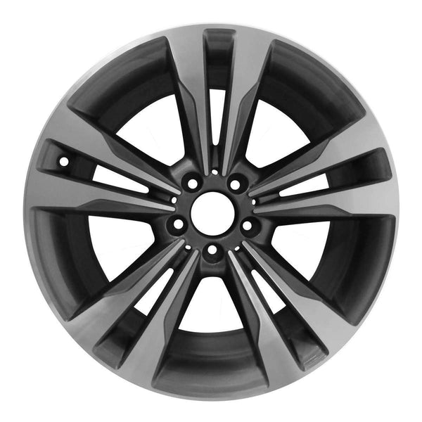 2016 Mercedes S550E Wheel 19" Machined Charcoal Aluminum 5 Lug W85420MC-7