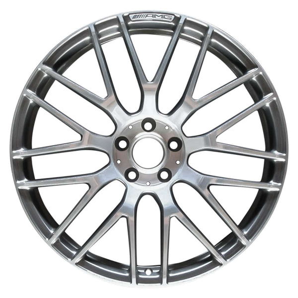 2015 Mercedes C63 Wheel 19" Machined Charcoal Aluminum 5 Lug W85456MC-1