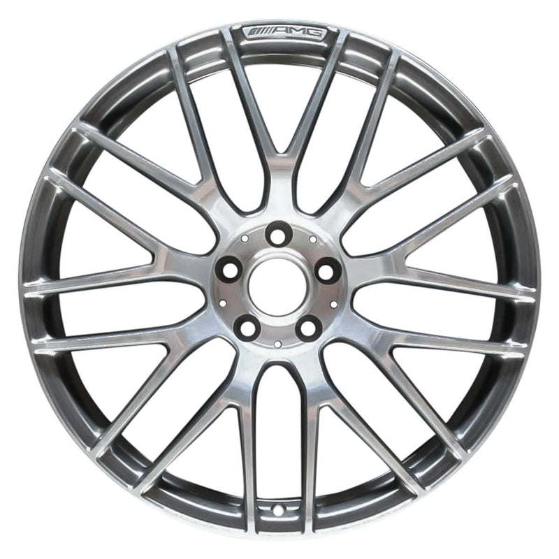 2015 Mercedes C63 Wheel 19" Machined Charcoal Aluminum 5 Lug W85457MC-1