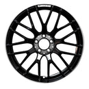 2016 Mercedes CLS63S Rueda 19" Negro con Labio Maquinado Aluminio 5 Lug W85507BML-5