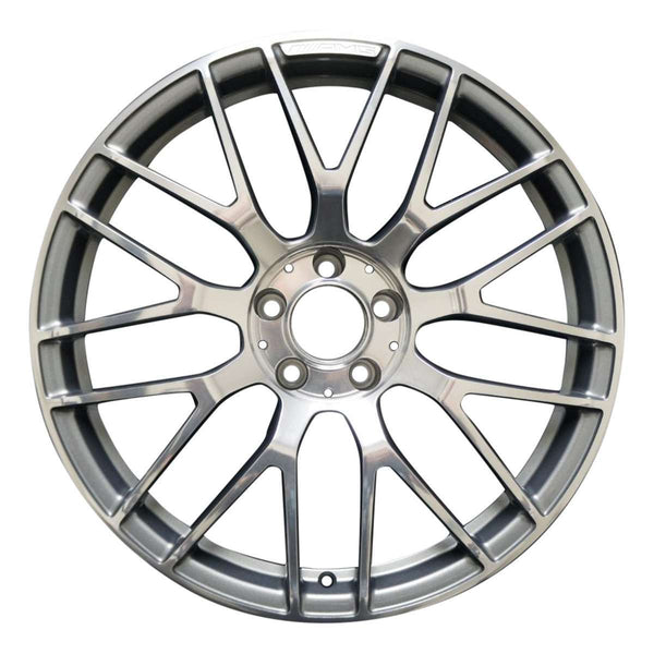 2020 Mercedes C63 Wheel 19" Polished Charcoal Aluminum 5 Lug W85522PC-4