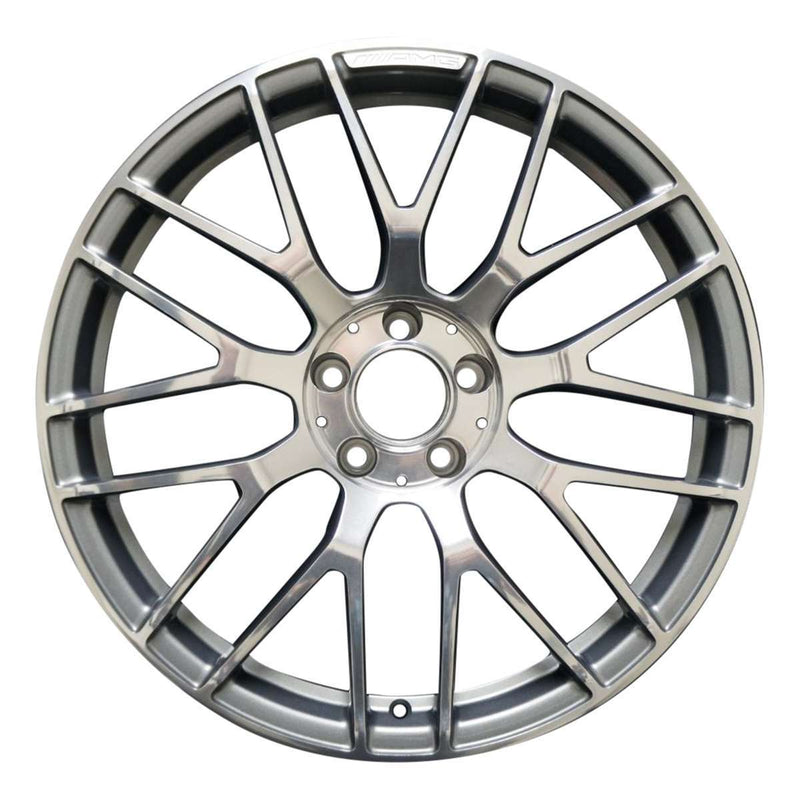 2020 Mercedes C63 Rueda 19" Aluminio Carbón Pulido 5 Lug W85522PC-4