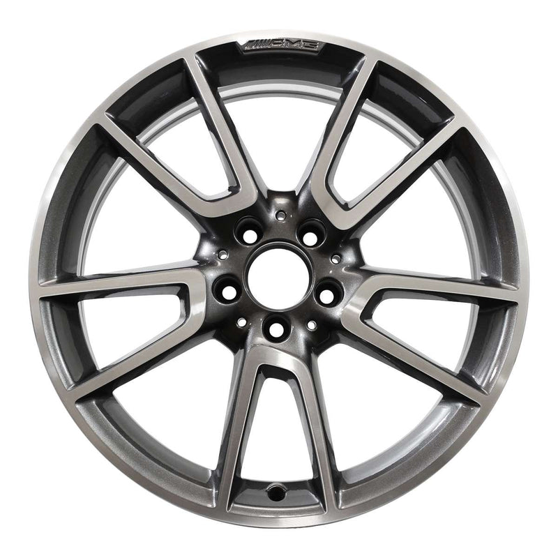 2019 Mercedes E53 Wheel 20" Machined Charcoal Aluminum 5 Lug W85543MC-4