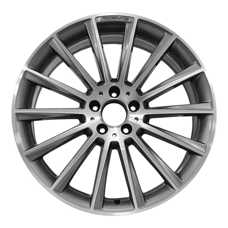 2019 Mercedes GLC300 Wheel 20" Machined Charcoal Aluminum 5 Lug W85548MC-5