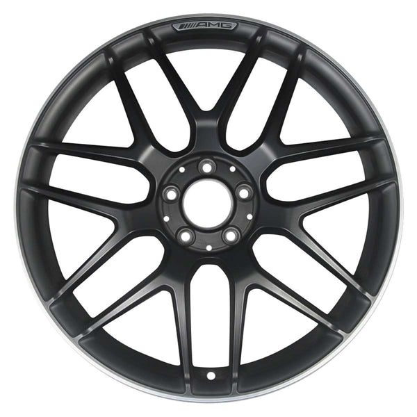 2019 Mercedes E63 Wheel 20" Machined Black Aluminum 5 Lug W85620MB-2