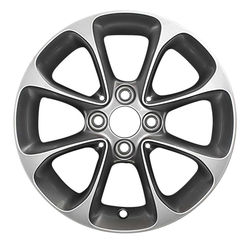 2018 Smart Car Wheel 15" Silver Aluminum 4 Lug W85634S-1