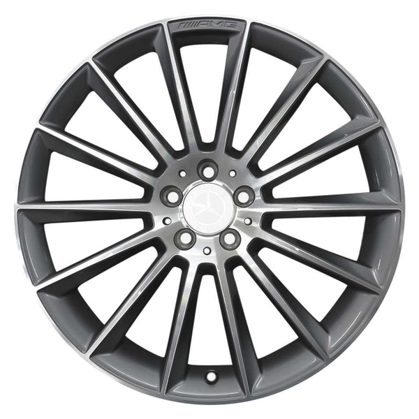 2019 Mercedes CLS53 Wheel 20" Machined Charcoal Aluminum 5 Lug W85672MC-2