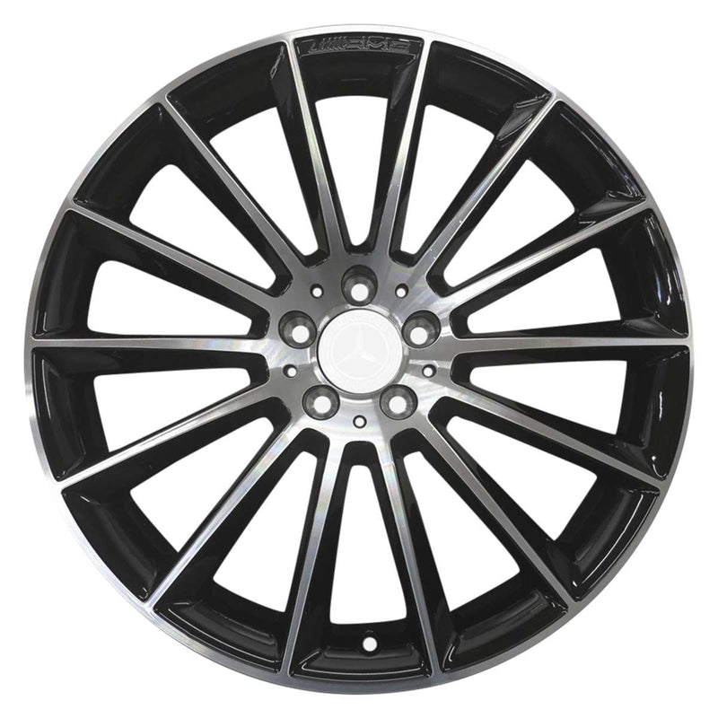 2019 Mercedes CLS450 Wheel 20" Machined Black Aluminum 5 Lug W85672MB-1