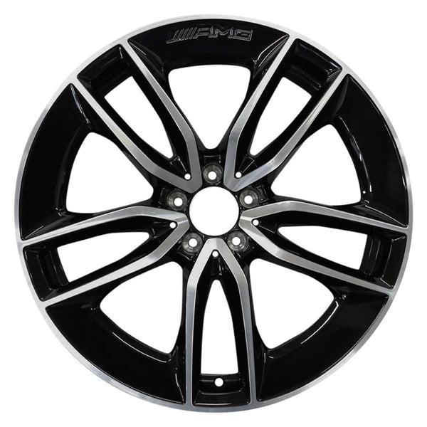 2019 Mercedes CLS53 Wheel 20" Machined Black Aluminum 5 Lug W85676MB-1